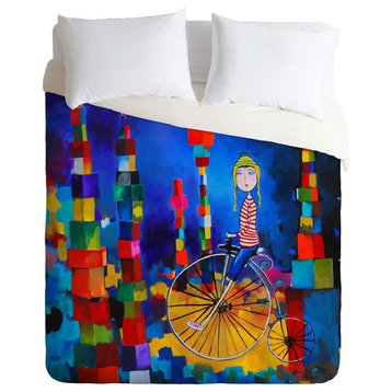 Deny Designs Robin Faye Gates Out Of Bounds Duvet Cover - Lightweight