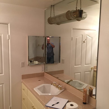 West Hollywood stylish Master bathroom