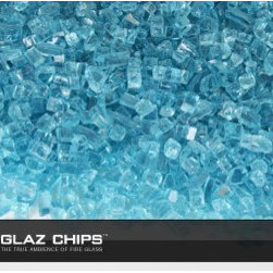 1/4 Inch Azuria Fireglass (10lbs) - Fire Pits