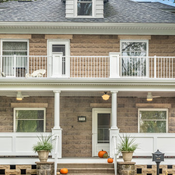 Seamless Additions - Foursquare Porch Replacement