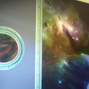 Star Trek Mural