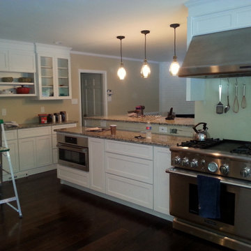 Stacy M Custom Kitchen Flooring + Bump out