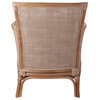 Mutame Rattan Accent Arm Chair, Canary Brown