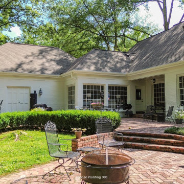 Full Exterior in SW Greek Villa