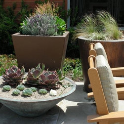 planters displays - Outdoor Pots And Planters