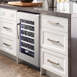 61 Bottle Stainless Steel Wine Preservation Cellar - Beer And Wine Refrigerators