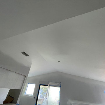 Condo Facelift, paint, smooth ceiling, can lights