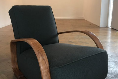 1930's Heal's bentwood arm chair