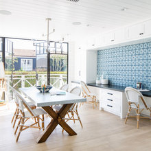 Contemporary Beach Cottage Craft Room