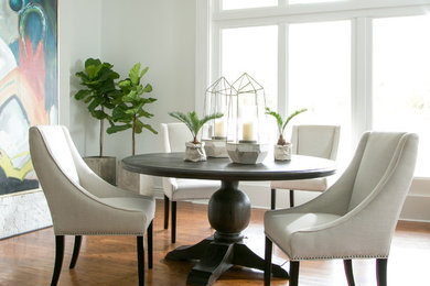 Photo of a medium sized eclectic dining room in Little Rock.