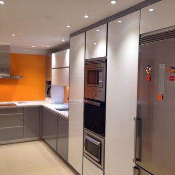 Cocina Blanco-Grafito