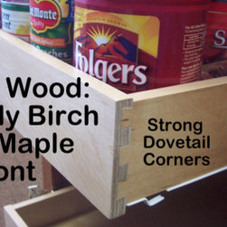 kitchen rollout shelves - Kitchen Drawer Organizers