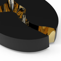 LAPIAZ OVAL BLACK Center Tables - Coffee Tables