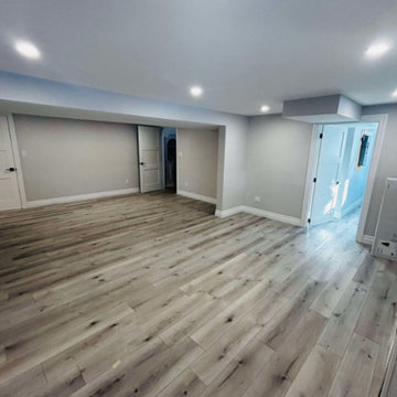 Complete Basement Renovation in Stayner, Ontario
