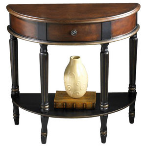 butler specialty company ashby cafe noir console tabl