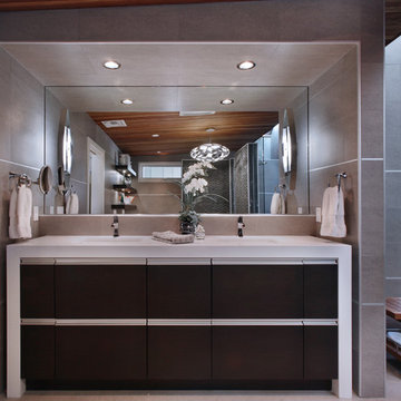 Orange County stunning master bath