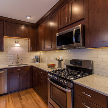 Project 2971-1 Traditional Kitchen Remodel Chimney Removal