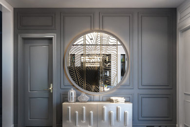 Example of a minimalist hallway design in Other