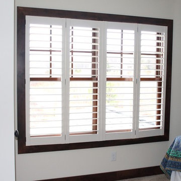 Plantation Shutters - Bedroom - Leland, Michigan