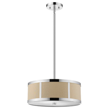 Acclaim Lighting TP797 Butler 20"W Pendant / Ceiling Fixture - Polished Chrome