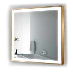Modern Bathroom Mirrors by Krugg Reflections