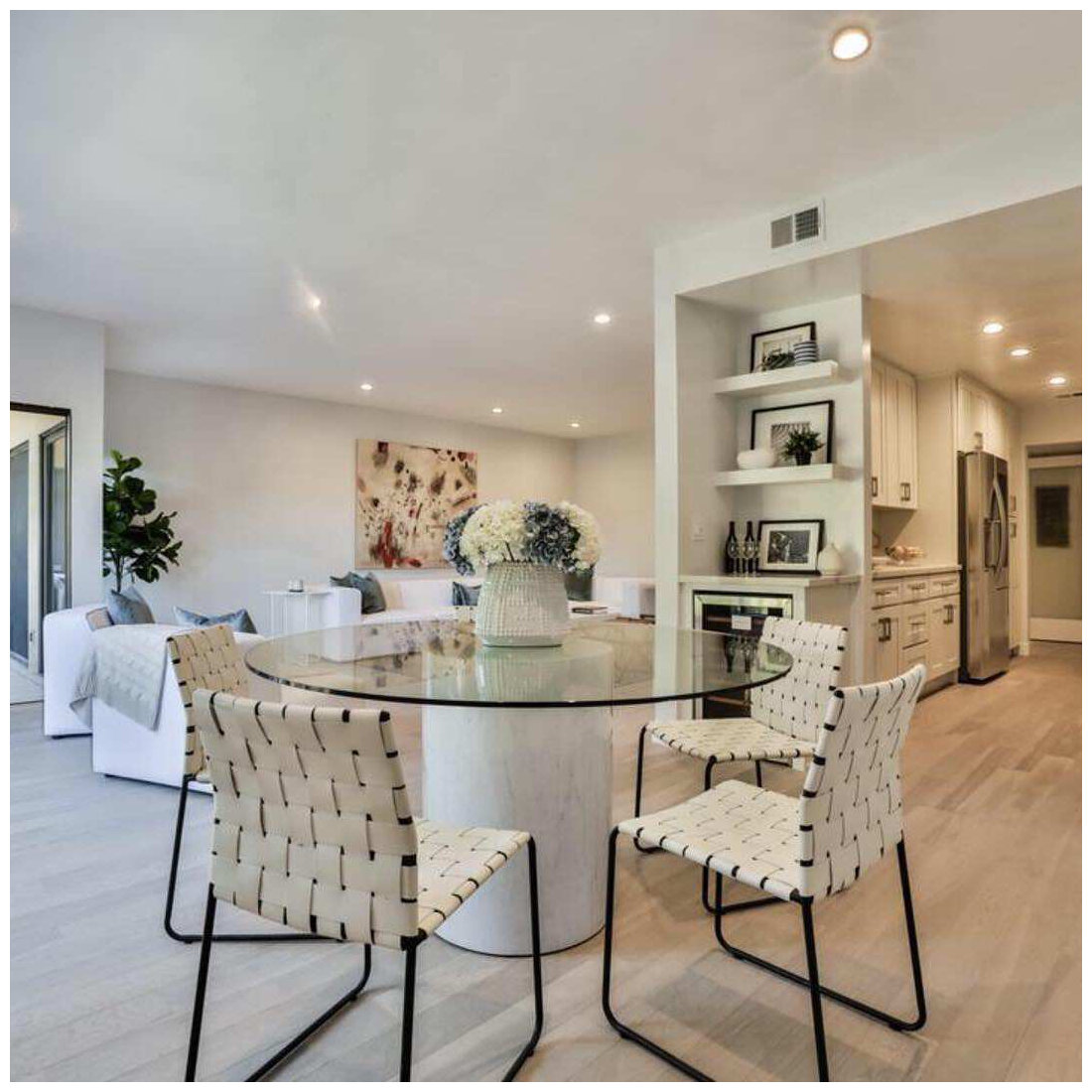 After -- Open Concept Dining Room