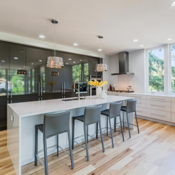 Fitted Kitchen for a Modern Cozy Look