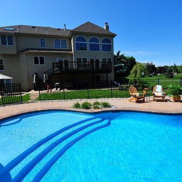 Backyard Free-Form Pool Retreat