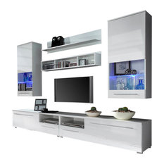 Luna TV Set, White