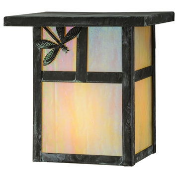 6.5W Hyde Park T Mission Dragonfly Wall Sconce