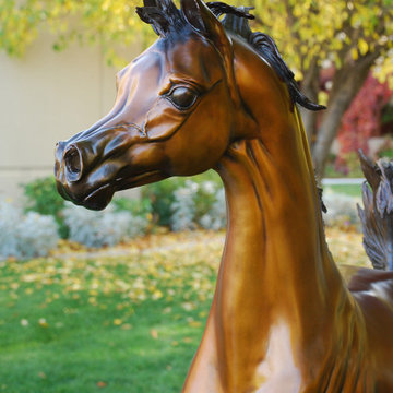 Dream of Spring Bronze Equine Sculpture