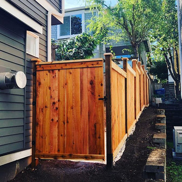 Cedar Fence for a Homeowner with a Small Dog