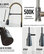 Brant Pull-Down Spray Kitchen Faucet, Matte Gold/Matte Black, With Soap Dispense