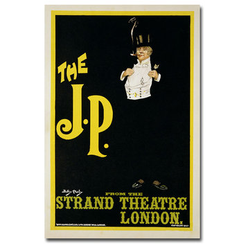 'The J.P. At the Strand Theater, 1898' Canvas Art by Dudley Hardy
