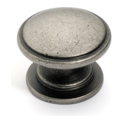 Dynasty Hardware - Super Saver K-80980 Cabinet Knob, Antique Nickel - Cabinet And Drawer Knobs