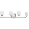 Moore Collection Brushed Nickel 4-Light Bath