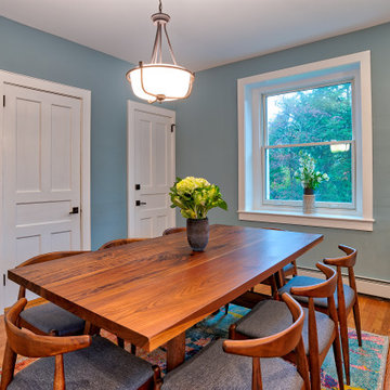 Brighton Cascade and Wabash Beaded Inset Kitchen in Hingham and and Cherry