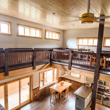 Activity area on the second floor