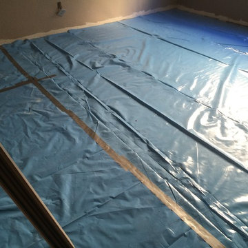 Delaware Bay Driftwood 10 mm laminate with attached underlayment