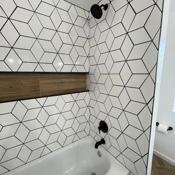 Contemporary Guest Bath Remodel in Phoenix