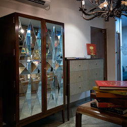 Metaphor | Mirror Fronted Cupboard - Home Office Furniture