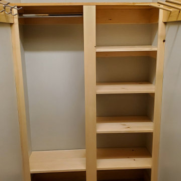 Bryant Pond Ski Closet - Finished