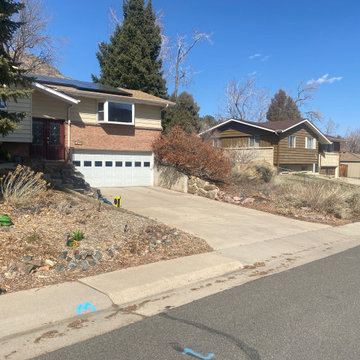 Front Yard Facelift in Golden