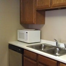 Erin's kitchen before & after