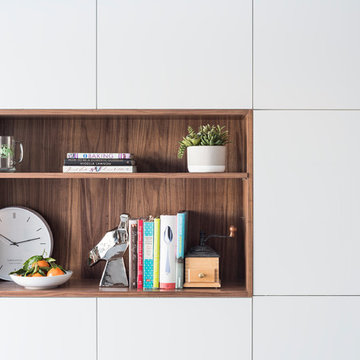 Mid-Century Modern Small Kitchen
