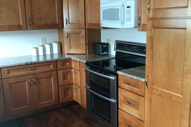 This is an example of a traditional kitchen in Detroit.