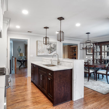 Open Concept Kitchen and Dining Room