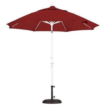 California Umbrella 9' Patio Umbrella in Terracotta