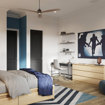 M Residence. Kids bedrooms