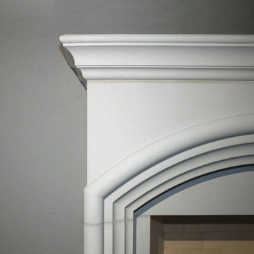 Transitional Fireplace Mantel Styles
